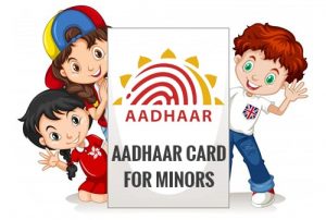 how to make aadhar card of child